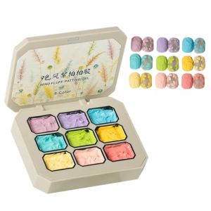 Tatting Gel Polish - Kit de robinet à l'éponge Rainbow Finish, palette de vibrante | Ensemble de salon à domicile professionnel pour les designs, accessoire de maquillage de mode pour les ado (ruices, neuf)