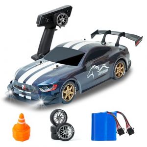 BORSTOYPRO Voiture T&eacute;l&eacute;command&eacute;e, 1:14 Voiture de Drift T&eacute;l&eacute;command&eacute; Professionnelle avec Direction et Acc&eacute;l&eacute;rateur Proportionnels 4WD GT Drift RC Cars pour Adultes Gar&ccedil;ons Enfants (Couleur d&eacute;grad&eacute;e) (BORSTOYPRO, neuf)