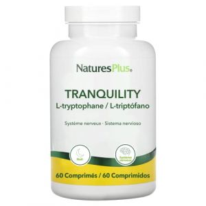 NATURESPLUS TRANQUILITY 60comp. &ndash; convient &agrave; ceux qui souhaitent agir durablement sur leur bien-&ecirc;tre, pr&eacute;paration en comprim&eacute;s pour une prise r&eacute;guli&egrave;re, bo&icirc;te de 60 comprim&eacute;s et associe fonctionnalit&eacute; (LESS WASTE, neuf)