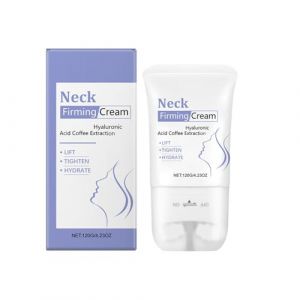 Crèmes pour le cou pour un massage raffermissant, raffermissante et liftante, avec rouleau de massage, soulage les œdèmes, réduit les rides et ridules, raffermit et lifte la peau affaissée (1pcs) (henanluoyi, neuf)