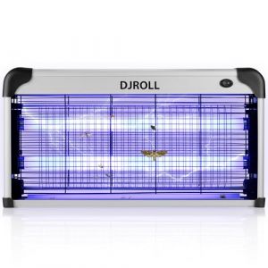 DJROLL Lampe Anti Moustique Exterieur 30W Tue Mouche Eléctrique Piège à d'Insectes Destructeur pour Maison Cuisine Bureau (ComfortExpert, neuf)