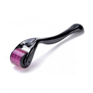 Derma Roller | Micro aiguilles | Rouleau visage | Rouleau derma peau | Rouleau &agrave; micro-aiguilles pour r&eacute;g&eacute;n&eacute;ration interne de la peau, anti-&acirc;ge, anti-rides, traitement de la cellulite et des vergetures - Titane 540 (0,5 mm) (Vanity-Beauty-Supply, neuf)