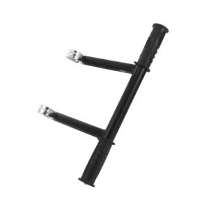 CONGARTENO Rallonge de Guidon R&eacute;glable pour Poussette, Extension de Poign&eacute;e en Acier Inoxydable, Support D&rsquo;accoudoir Confortable pour Parents, Compatible Poussette, Accessoire B&eacute;b&eacute; Pratique (Huliio, neuf)