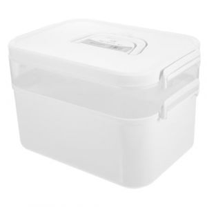 FOMIYES Boîte Rangement Manucure Capacité Spacieuse Boîte Rangement Pour Vernis à Ongles Et Accessoires De Nail Art Trousse Pratique Pour Outils De Manucure (Family&Personal, neuf)