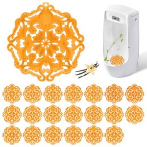 Ecrans Pour Urinoir: 20 Pièces Filtre D'urinoir Avec Parfum, Desodorisant Urinoir, Spatter-Less Grille Urinoir, Ecran Pour Urinoir, Filtres Pour Urinoir, Grille Urinoir Filtre Pour Hôtels (Jaune) (TRUST AND BU, neuf)