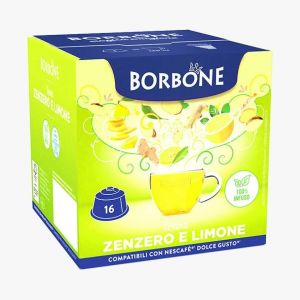 64 Capsules Caffe Borbone compatibles avec Nescafe Dolce Gusto Tisana Zensero et Citron - L' Emporio del Caffè (CAVEBA 2.0 SRL, neuf)