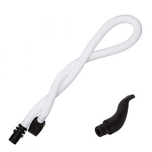 OriGlam Tube de pianica mélodica, 57 cm de long, tube en plastique flexible avec embouchure, pièces de rechange pour débutants (OriGlam, neuf)