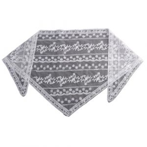 Foulard Triangle Cheveux Foulard triangulaire for cheveux, 1 pièce, bandeau, coiffe en dentelle florale, tablier brodé, jupes courtes, décor(Sunflower) (huxiaohong666, neuf)