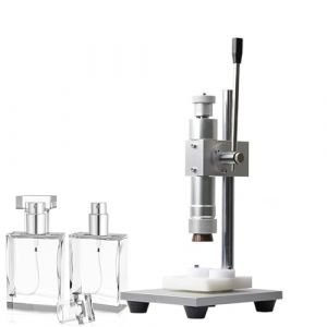 Machine à Sertir Manuelle, Machine à Sertir Les Bouchons MéTalliques, Pince à Sertir Les Vaporisateurs De Parfum à PoignéE AntidéRapante, Outil De Sertissage Pour Sceller Les Bouteilles,15mm (QFGain®, neuf)