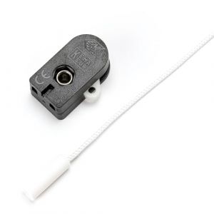 ORION LIGHTSTYLE Interrupteur à tirette avec cordon - Interrupteur de rechange pour lampadaires, lampes de table, appliques murales - Blanc (leuchtenoutlet, neuf)