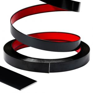 JSIWOTH Moulure D&eacute;corative Autoadh&eacute;sive Flexible &ndash; 10mm x 6M Baguette de Finition pour Portes, Fen&ecirc;tres, Miroirs, Murs, Plafonds, Sols, Armoires, Carreaux et Bordures (WOPAI_USD, neuf)
