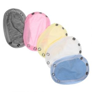 GARVALON 5pièces Extenseurs De Barboteuses Pour Garçon Fille Rallonges Coton Doux Extenseurs Pour Jumpsuits Garçon Fille Et Accessoires Confortables Et Faciles à Utiliser (Luuxu, neuf)