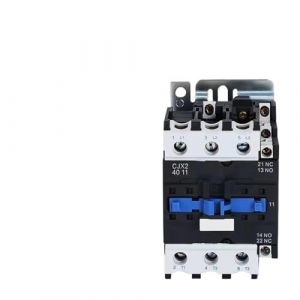 Contacteur AC LC1-D 40A CJX2-4011 Argent, Bobine Tout en cuivre, contacteur triphasé 220V 380V 1NO 1NC Domestique(CJX2-4011 AC220V) (sword warrior kong shop, neuf)