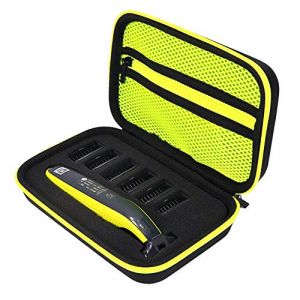 Sac De Rangement pour Rasoir Étui De Transport en EVA Antichoc Étui De Rangement De Voyage pour Rasoir pour Philips OneBlade QP2530 / 2520 (luckything, neuf)