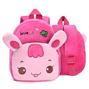 URAQT Sac &agrave; Dos Enfant, Cartable Scolaire Maternelle, Forme Animale Mignonne en Peluche Mini-Sac &agrave; Dos &eacute;cole Maternelle Enfant B&eacute;b&eacute; Filles Tout-Petit Sac (Cinye, neuf)