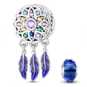 HappyStar Perles Charms Argent Sterling 925 Animal Charm Collection, breloque trèfle à quatre feuilles pour femme, compatible avec les bracelets et colliers européens Pandora (Dongguan liangzhiyang Trading Co., Ltd, neuf)