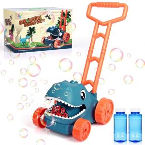Apritsce Machine a Bulle, Dinosaure Machine Bulles de Savon pour Enfant, Automatique Jouet à Bulles Cadeau pour Enfant, Pistolet a Bulle pour Jeux Exterieur Mariage Soirées (Trans Cargo Success, neuf)