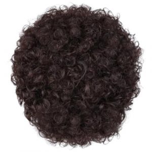 Perruques Afro Bouclées, Perruques Courtes Crépues Naturelles Pour Femmes Noires, Perruque Afro Bouclée Avec Frange, Perruques De Cosplay Amusantes Pour Fête (Putes, neuf)