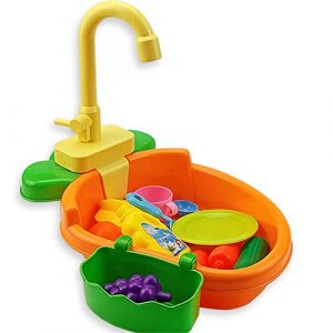 rebirthesame Baignoire d'oiseau, Baignoire Automatique Perroquet avec Robinet, d'oiseau Baignoire Baignoire Mangeoire pour Animal Compagnie Petit Perroquet Moyen Perruche Cockatiel Conure (Jaune) (rebirthesame, neuf)