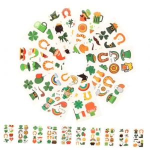 FOMIYES 30feuilles Temporaires Saint-patrick Faciaux Garçon Fille Femmes Hommes (Family&Personal, neuf)