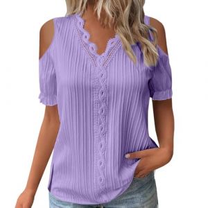Veste Pirate Femme Soldes Blouse Femme Chemisier Tee Shirts Grande Taille 50/52 Chemise Longue Hiver Mariage Tunique Automne en Soie pour Les Fetes Monsieur Madame Vetements Famille Assortis avec (CHOHJIA, neuf)