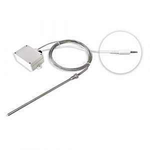 UbiBot RS485 PT-100 Sonde de temp&eacute;rature &agrave; thermocouple, capteur &agrave; r&eacute;sistance de platine pour chaleur ou froid extr&ecirc;me, surveillance -200 &agrave; 400 ℃, fiche audio, pour appareils GS1/SP1 (Cloud Force Technologies, neuf)