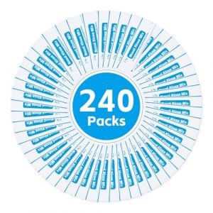 Sachets Sel Nasal, 240x2.7g Sachets De Douche Nasale, Sachets De Sels De Rin&ccedil;age Des Sinus, Sel D'irrigation de Nez, Sel Pour Rin&ccedil;age Nasal Pour Douche Nasale, Kit Sinus Rinse, Irrigation Nasale (IKSETERATA, neuf)