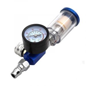 Pistolet à peinture - Régulateur de pression d'air - Pistolet pulvérisateur pneumatique - Appareil de mesure d'huile - Piège à eau - Filtre séparateur - Outil de séparation - Régulateur d'air pour (Mohicans, neuf)