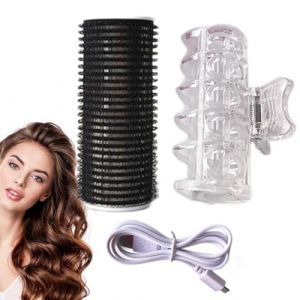 Rouleaux Électriques - Rouleaux De Rouleaux De Rouleaux, Frange De Fer À Curling | Currlers À Cheveux Portables Auto-adhésifs, Outils De Style Curling De Cheveux, Réalisez Facilement Les Boucles De Ch (cbingjie, neuf)
