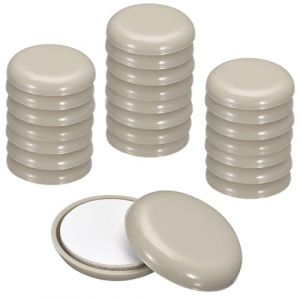 JEYORZY 24 pièces Patins de Meubles, Patins pour Meubles Auto, Auto-adhésives Coulisses de Meubles, Patins pour Chaises, Patins Glisseurs pour Meubles, pour déplacer des Meubles Lourds, Protège Le Sol (Wacicy EU, neuf)