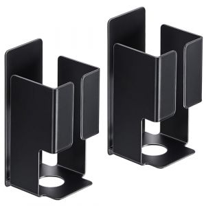 2 Pièces Support Brosse a Dent Electrique, Porte Brosse à Dents Mural, Range Brosse a Dent sans Percage, Porte Brosse à Dents Electrique, Rangement Brosse a Dent Electrique, Noir (SunyaTech, neuf)