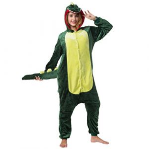 Katara 1744 - Grenouill&egrave;re Combinaison pour Adultes Tenue de Nuit Pyjama Kigurumi - Taille L 165-175cm Crocodile (Corimori (Envoi rapide), neuf)