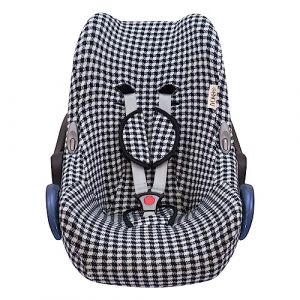 JYOKO Kids Housse pour siège Auto bébé en Coton Compatible avec Maxi COSI Cabriofix (Vichy) (JYOKO, neuf)