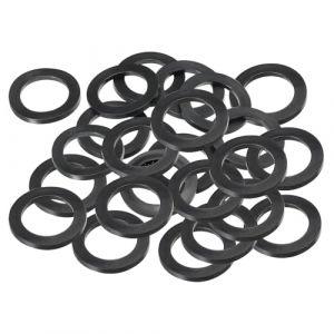 PATIKIL Rondelle Plate En Caoutchouc M30, Lot De 24, Diamètre Intérieur 30mm, Diamètre Extérieur 39mm, Épaisseur 3mm, Joint D'étanchéité Pour Robinet, Tuyau, Raccord, Boulon, Noir (PATIKIL UK, neuf)