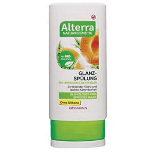Après-shampoing brillance abricot bio et blé bio - Cosmétique naturel - Sans silicone - Brillance éclatante - Facile à démêler (FinestShopping, neuf)
