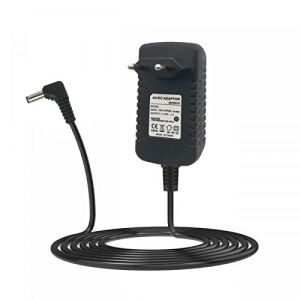 myVolts Chargeur/Alimentation 12V Compatible avec Casio WK-1600, WK-1800, WK-3000 Clavier (Adaptateur Secteur) - Prise française (myVolts EU, neuf)