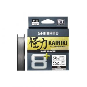 Line Kairiki 8+ - 150m 0.28mm 31.9kg Grey (Shopping Factory, neuf)