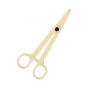 TOPBATHY 5 pi&egrave;ces Pince Percing Jetable Plastique Forceps Pince &agrave; Joint pour Corps Piercing Professionnel Unisexe Beige (Parham Ring, neuf)