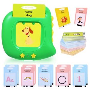 Cartes Flash Parlant Italienais 384 Mots Cartes Flash pour Enfants, Jouets d'apprentissage, Jeux &Eacute;ducatifs pour Enfants d'&Eacute;cole Maternelle, Jeux pour Apprendre &agrave; Parler, Alphabet, Chiffres, Couleurs (JMH-FR, neuf)