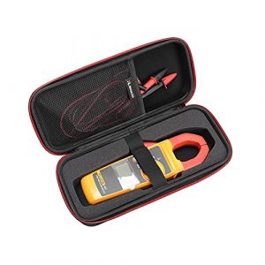 RLSOCO &Eacute;tui pour KAIWEETS HT208D & pour Fluke 376 FC/ 376/375 FC/378 FC/374/373 & pour PeakTech 1670/1615/1625/4350 & pour UNI-T UT201 & pour VOLTCRAFT VC-750 E Pince Amp&egrave;rem&eacute;trique(&Eacute;tui Uniquement) (ChangTek EU, neuf)
