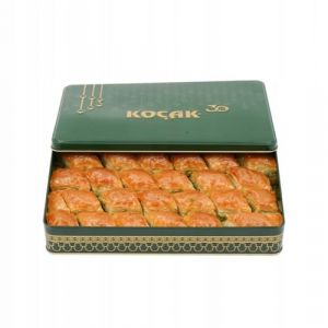 Koçak Baklava gourmet à la pistache | Beurre clarifié (Ghee) | Cuit au four frais et expédié le jour même | Friandises à dessert turc de qualité supérieure (0,5 kg - 1,1 lb - 15 pieaces) (Exporgin Shop, neuf)