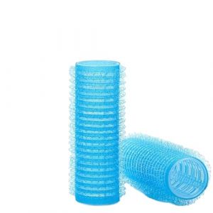 Bigoudis à crochet auto-agrippant, bigoudis sans chaleur for Salon de coiffure, bigoudis de taille Jumbo, outils de coiffure collants Rouleaux(Blue,30mm) (liu33qiang, neuf)
