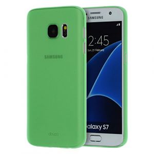 doupi UltraSlim Coque Compatible avec Samsung Galaxy S7 Edge (arqu&eacute;) Fin Mat Ultra Mince et Ultra l&eacute;ger Bumper Cover Housse de Protection Shell Coque, Vert (DOUPI SHOP, neuf)