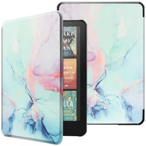 HGWALP Housse de Protection pour Kindle Paperwhite 7" et Kindle colorsoft Signature (12ème gén, 2024) Coque Mince et légère avec de Sommeil et réveil Automatique pour Kindle Paperwhite 7 Pouces-MBL (HAIHUI EU, neuf)