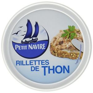 Petit Navire Rillettes de Thon 125g - Lot de 4 (LE GRAND MARCHE DE FRANCE, neuf)