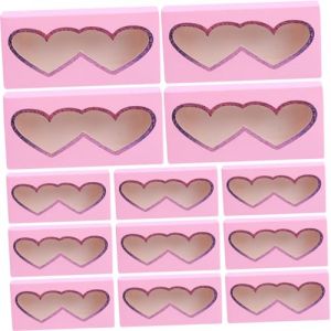 Healvian 30 pièces Boîte de Rangement pour Cils avec Fenêtre Transparente Étui et pour Faux Cils Protection la Poussière Écrasements Organisation Pratique à Domicile (Le Sengyu, neuf)
