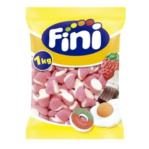 Fini, Bonbons Gélifiés Goût Fraise et Crème, 1 kg (Gourmedi, neuf)