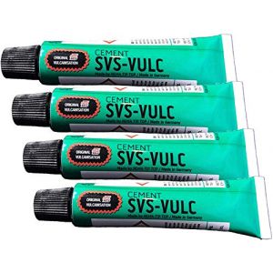 Rema SVS-Vulc Lot de 4 tubes de ciment vulcanisant 5 g (7 ml), Limited edition (ESD Industries, neuf)