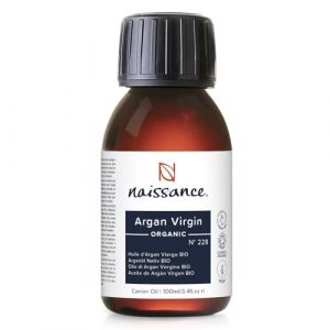Naissance Huile D&rsquo;Argan V&eacute;g&eacute;tale Du Maroc BIO (No. 228) 100ml - pour Cheveux Secs Ou Boucl&eacute;s, Visage, Corps, Barbe - Cosm&eacute;tique Anti-&Acirc;ge Antioxydante (naissance &reg;, neuf)