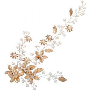 minkissy Coiffe De Mariée Coiffe De Mariage Pour Mariée Coiffe De Bal Coiffe De Mariée Coiffe De Mariée Accessoire De Cheveux De Mariée Bandeau De Mariée Accessoire De Mariage (Prettbeauty, neuf)
